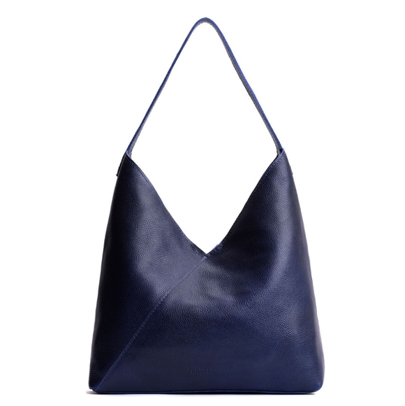 Portland Leather Handbags - Portland Leather Goods Oversized Naomi Cobalt Blue